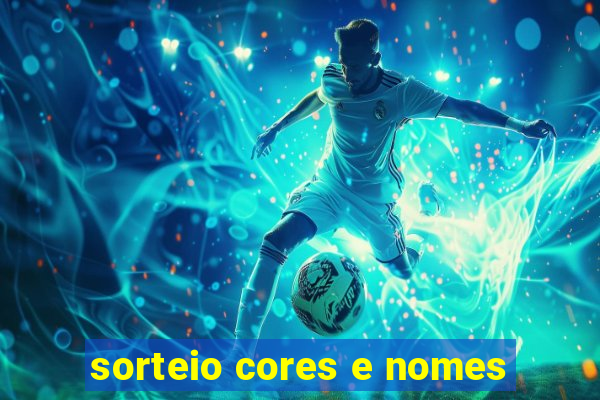 sorteio cores e nomes